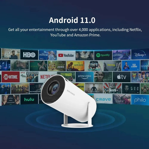 Transpeed 4K Wifi6 Portable Projector